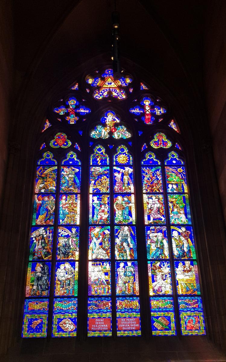 St Vitus Stained glass Window