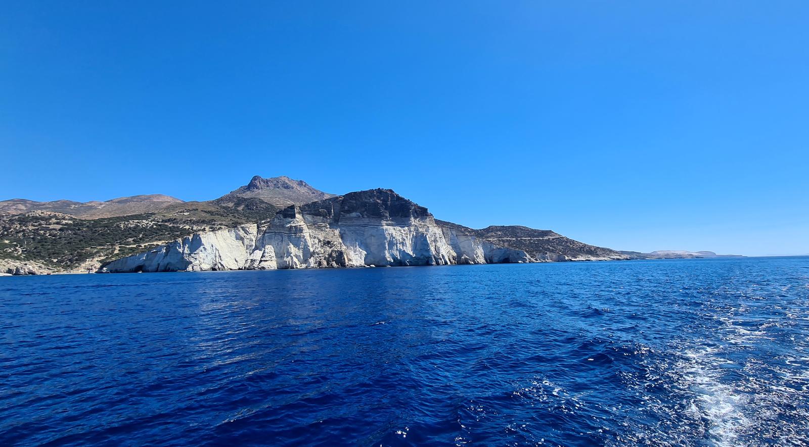 Milos Island Coastline