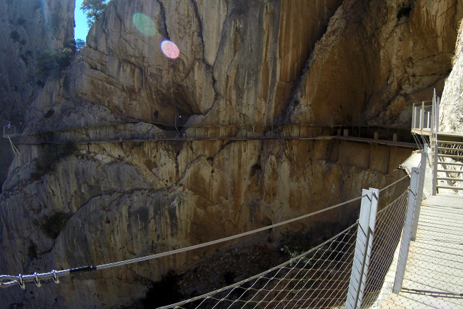 Caminito del rey old path