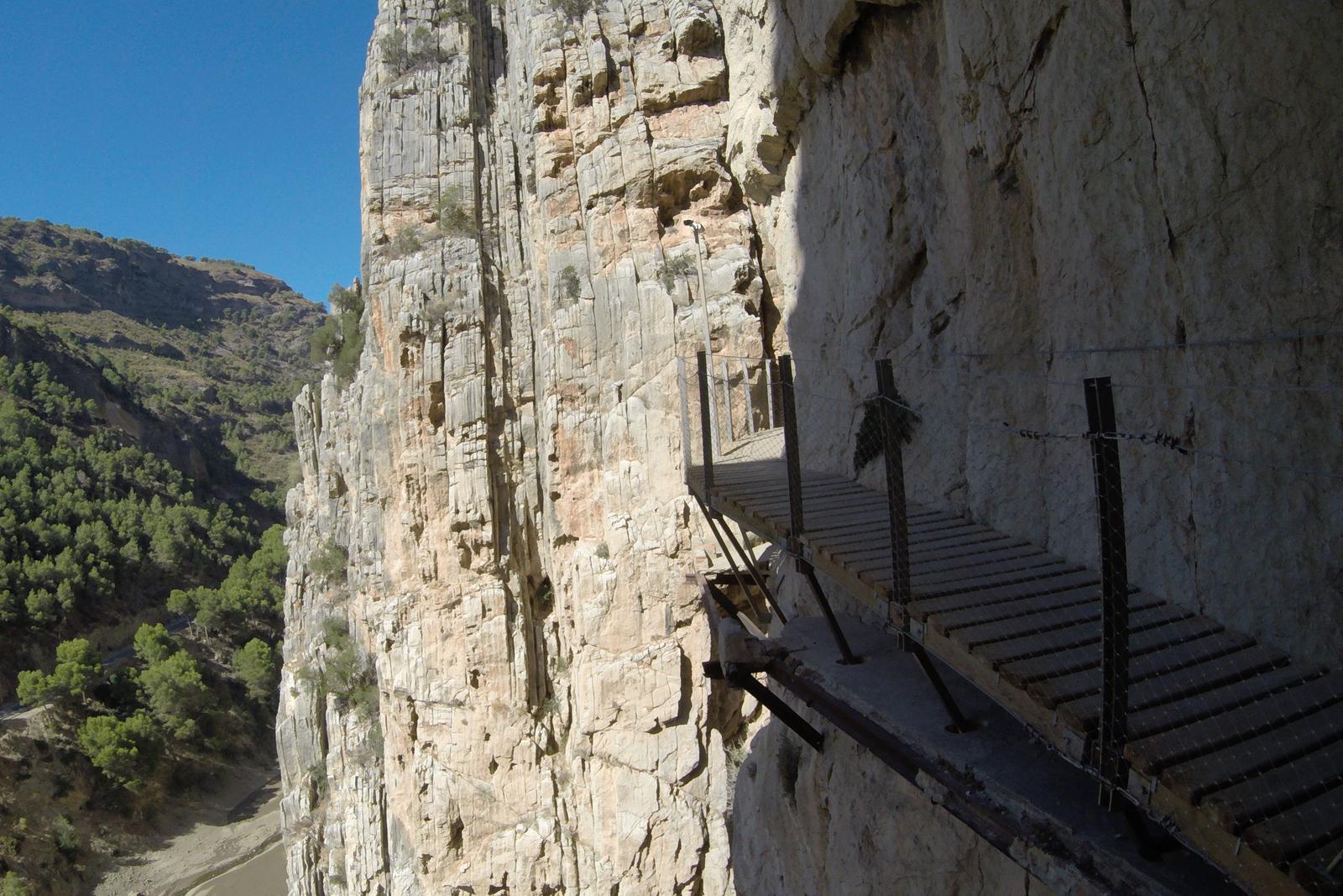 Caminito del rey old path