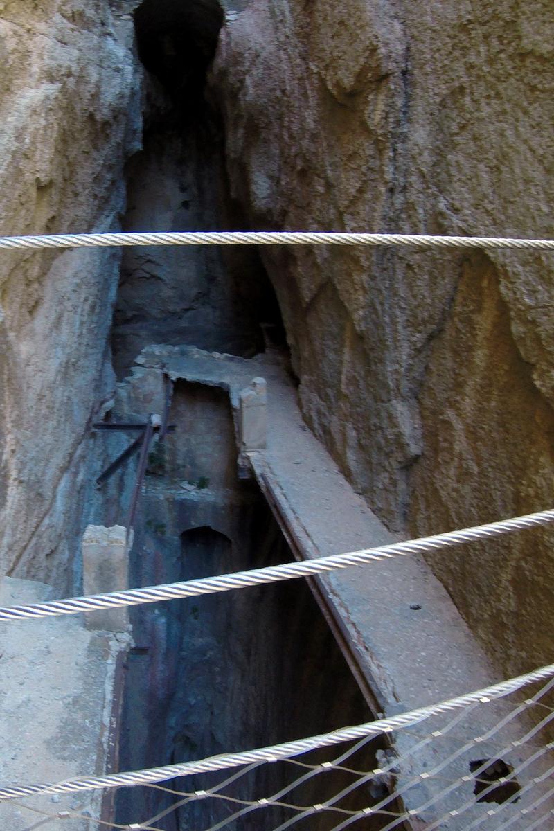 Caminito del rey old path