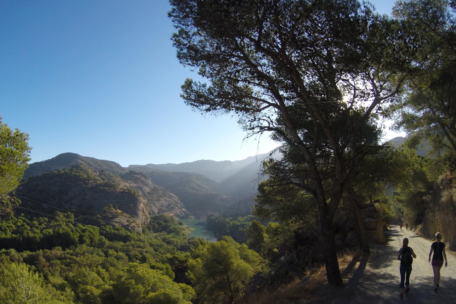 Caminito del rey walking down