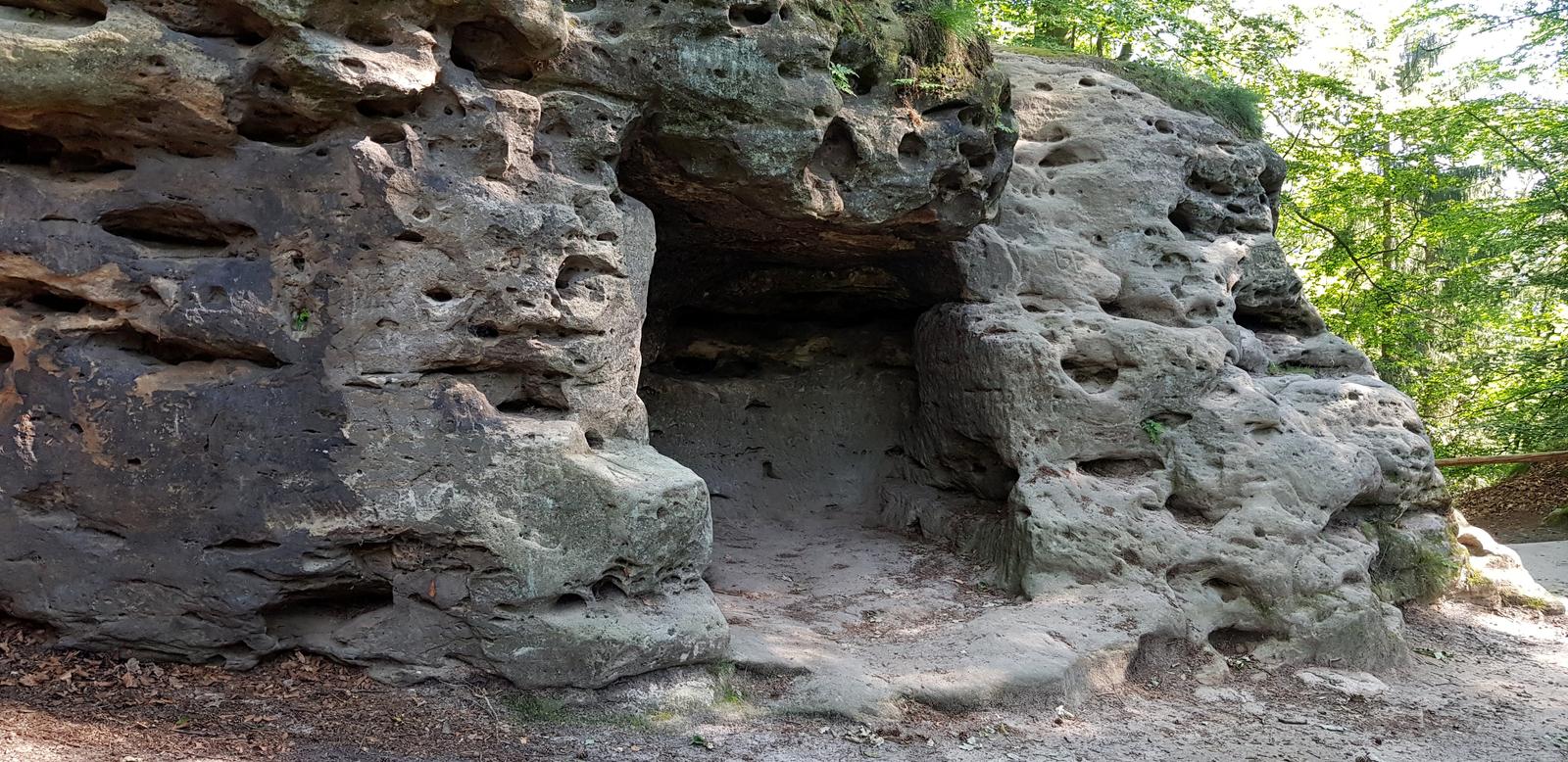 Bastei forest path