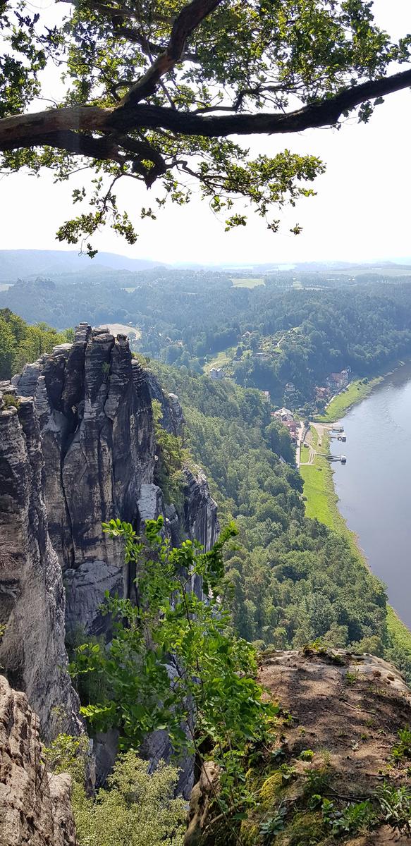 Bastei bridge view