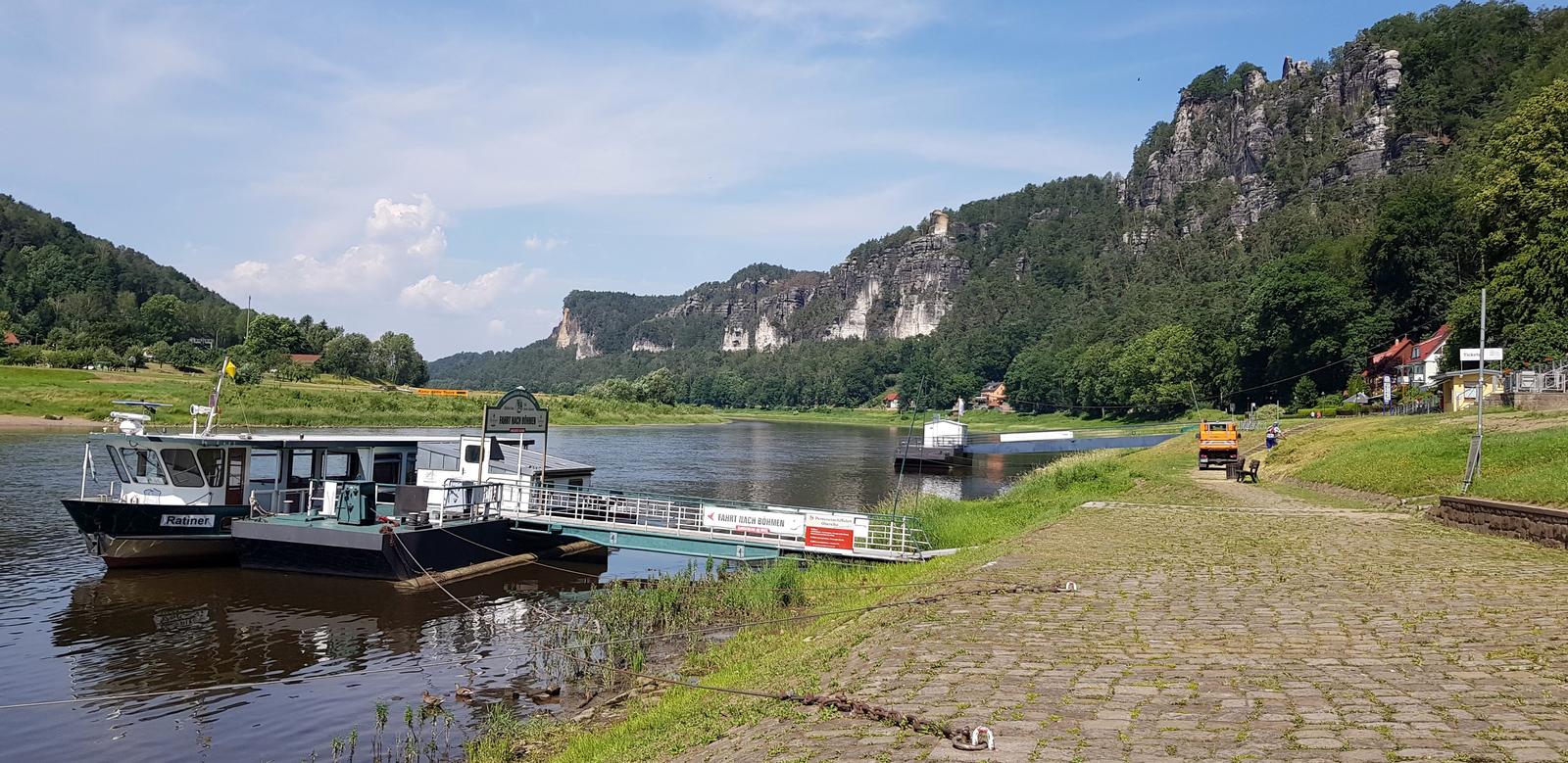 Ferry from Rathen