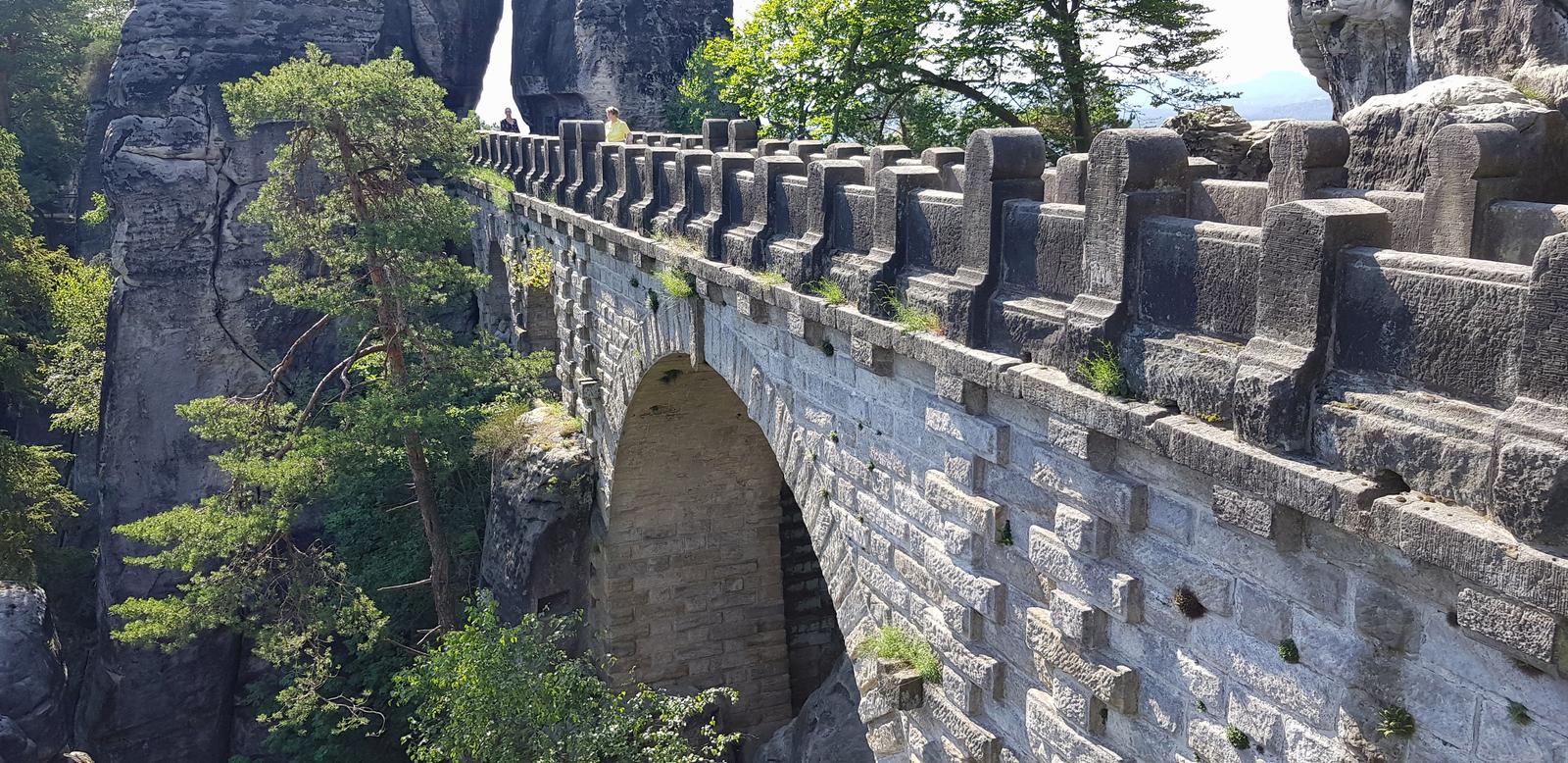 Bastei bridge view