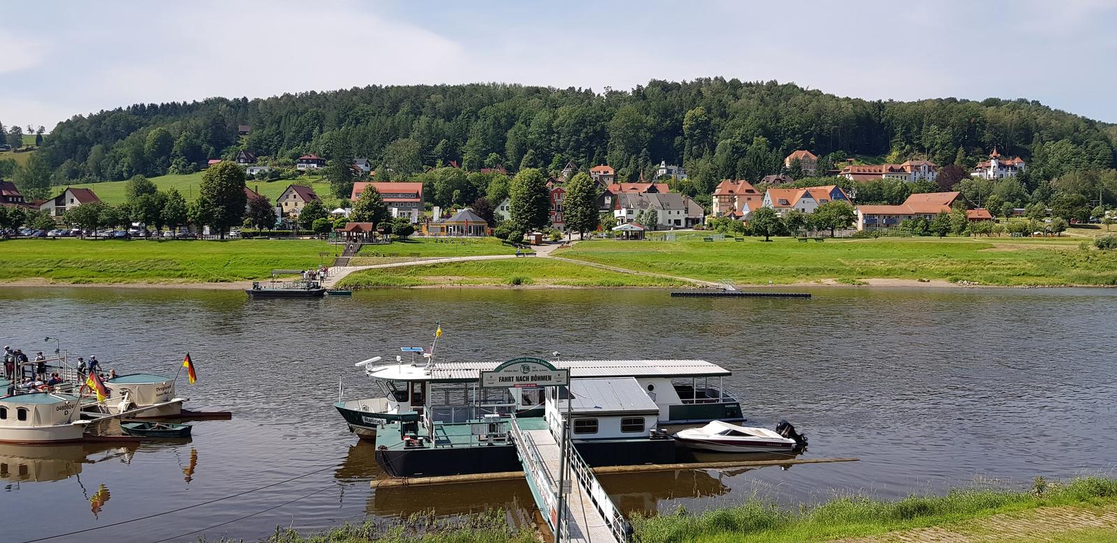 Ferry from Rathen