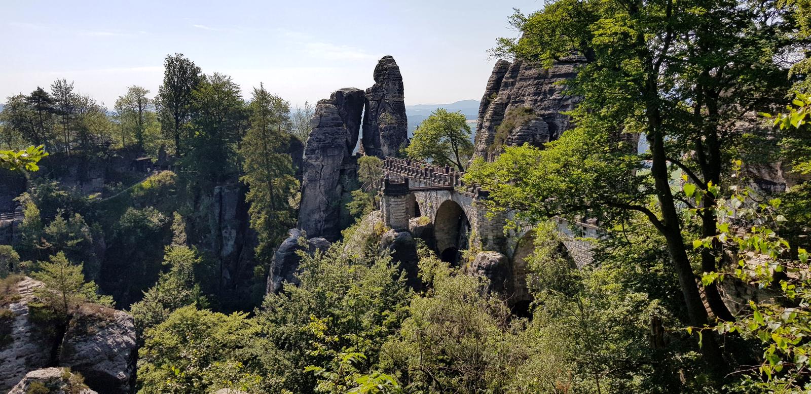 Bastei bridge view