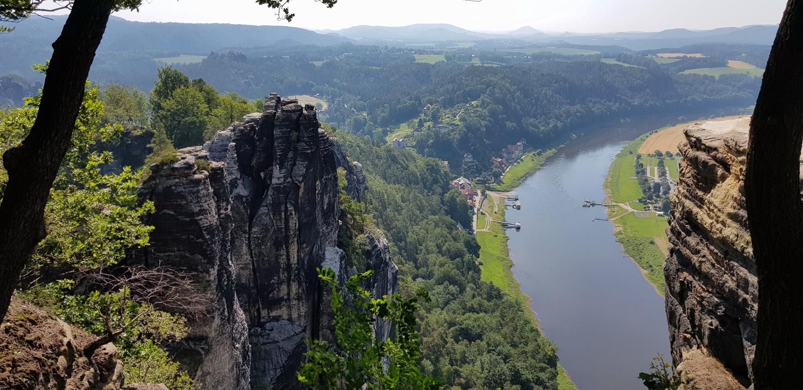 Bastei bridge view