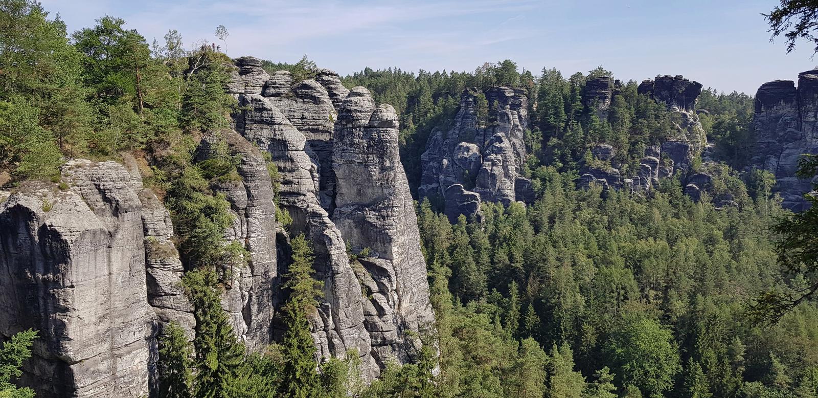 Bastei bridge view