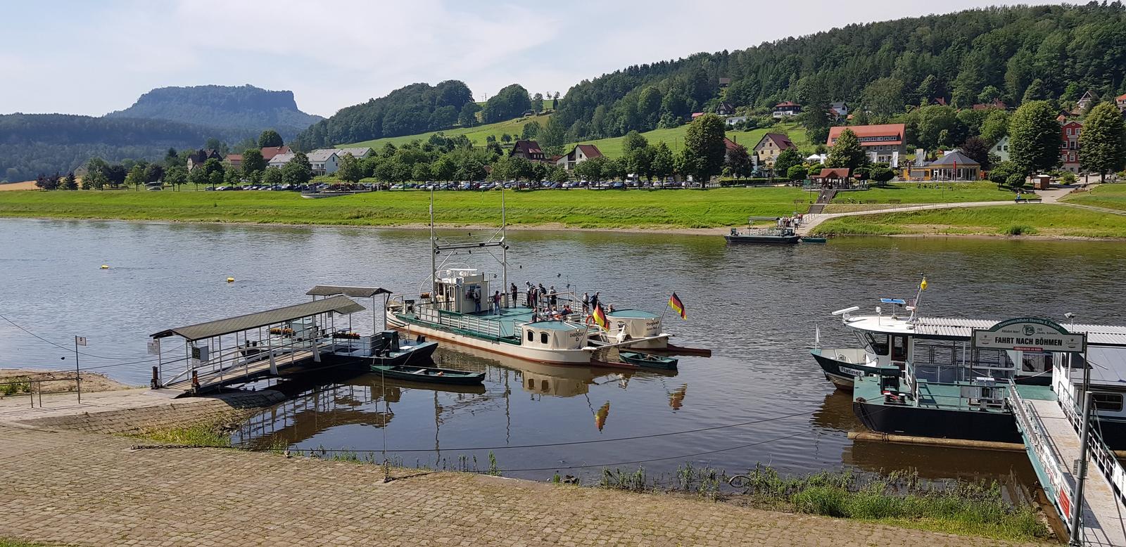 Ferry from Rathen