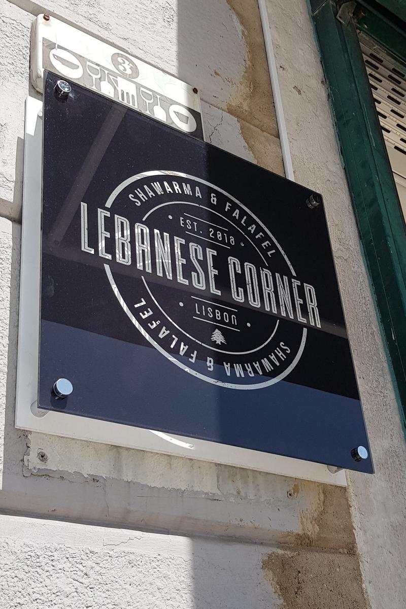 lebanese corner sign