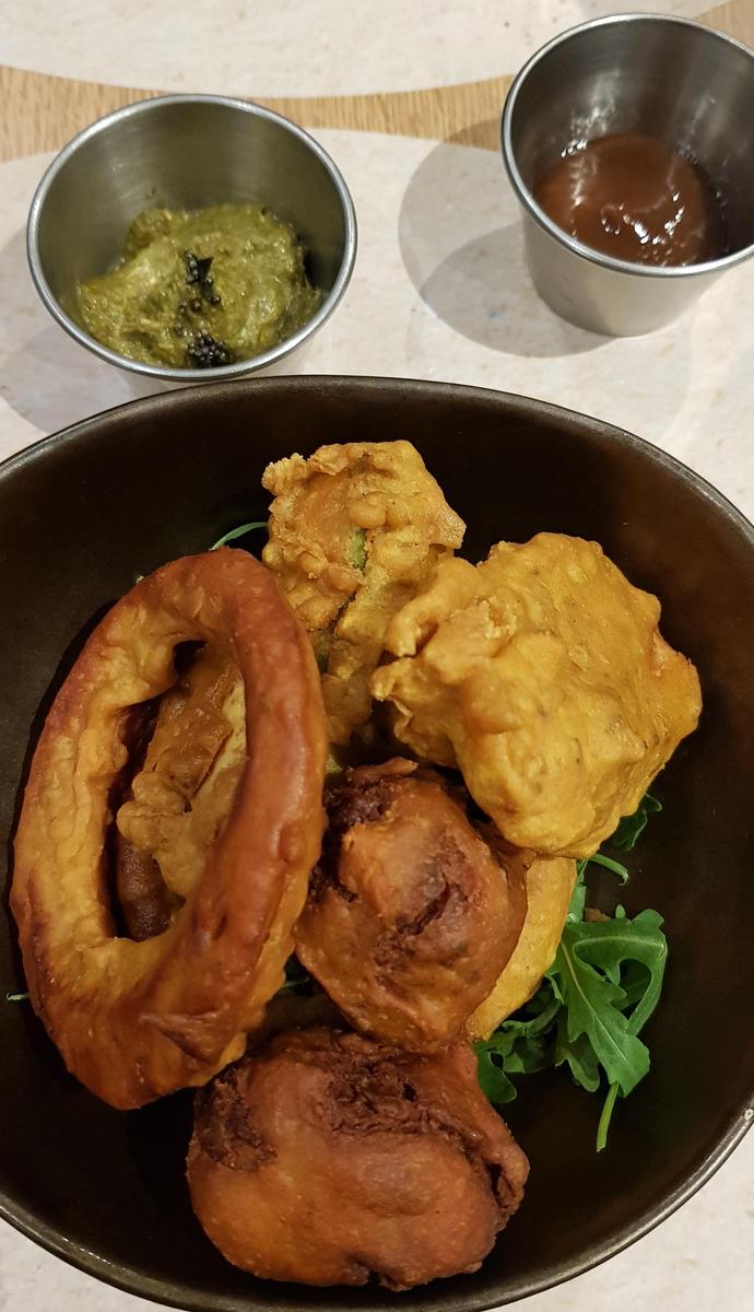 veganpati bhajis