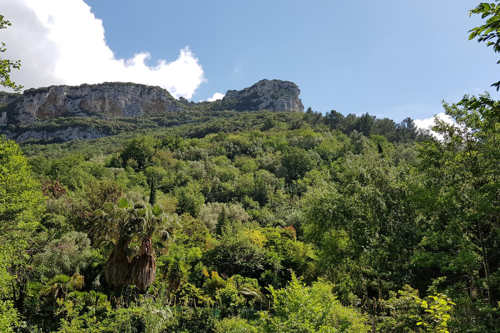 Running route near Finale Ligure