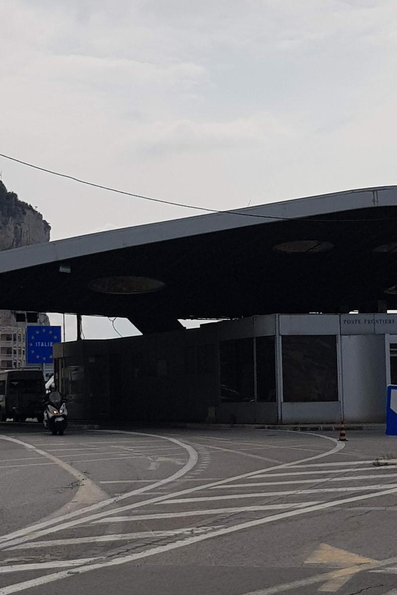 Crossing France Italy Border