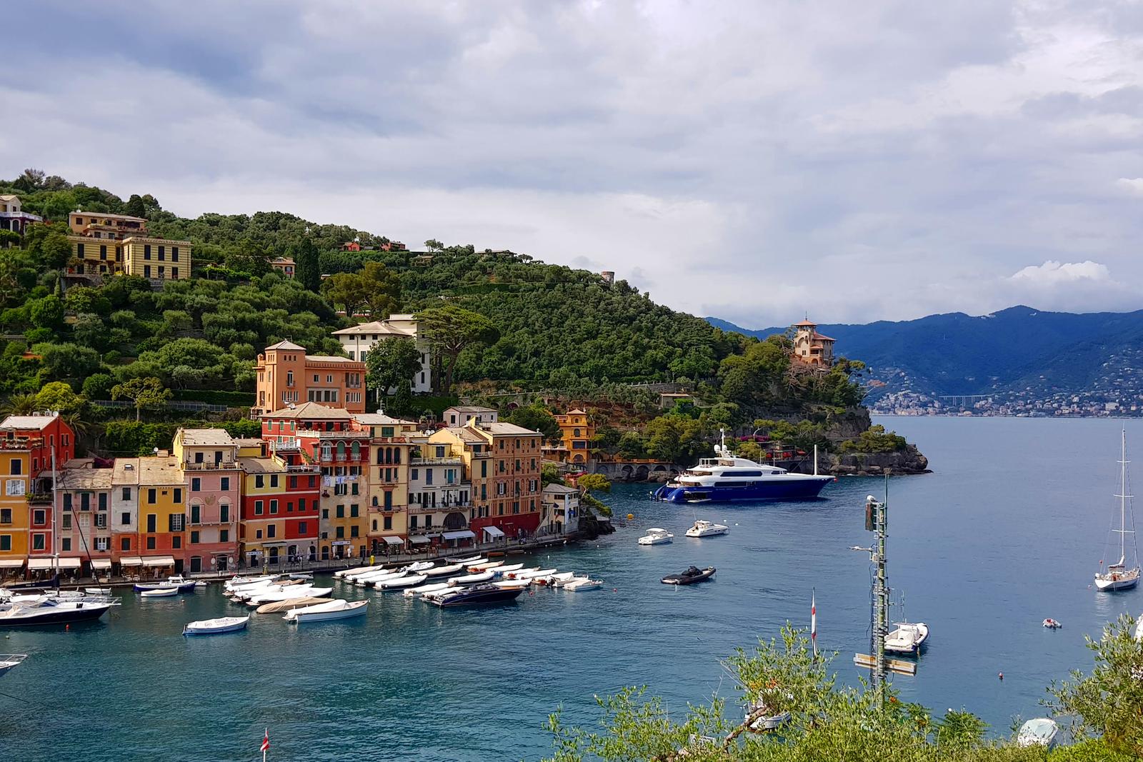 Portofino path view