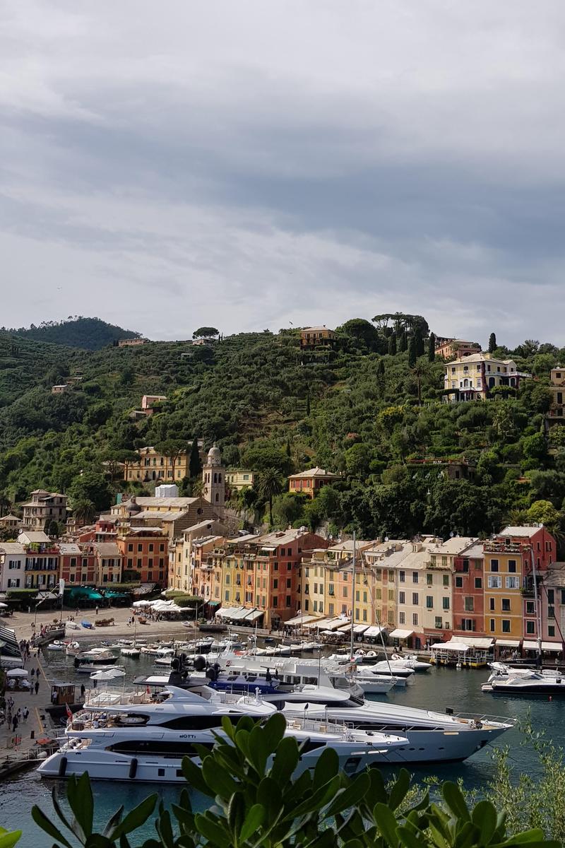 Portofino path view