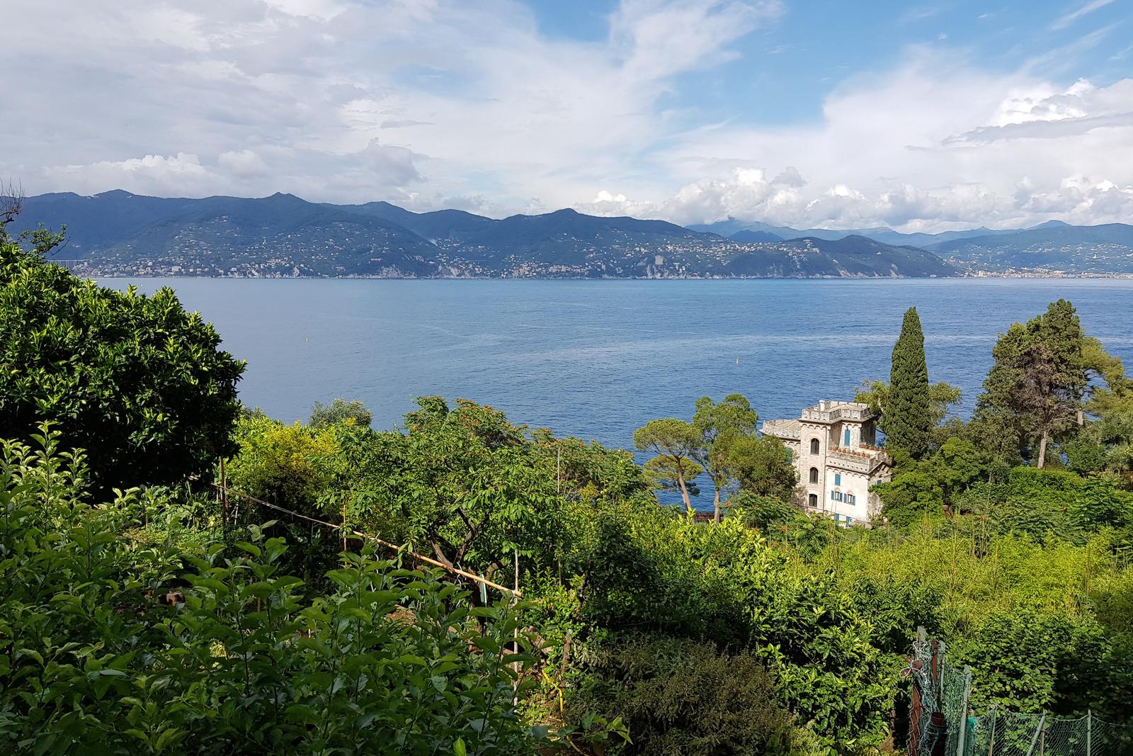 Portofino path view