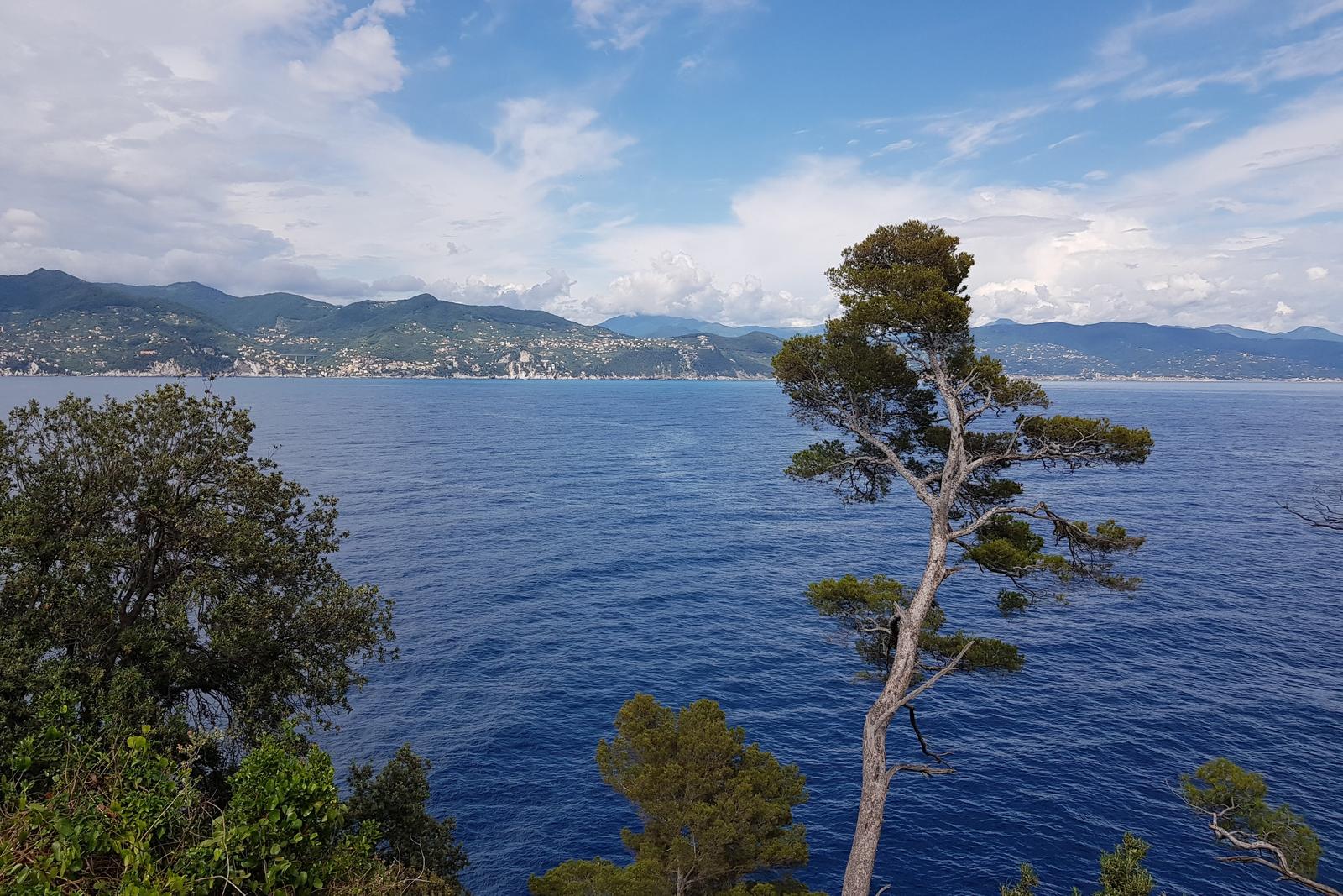 Portofino path view