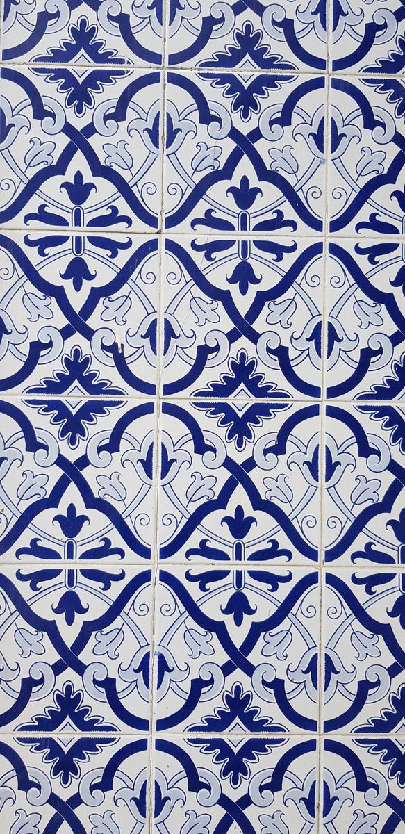 Lisbon blue tile