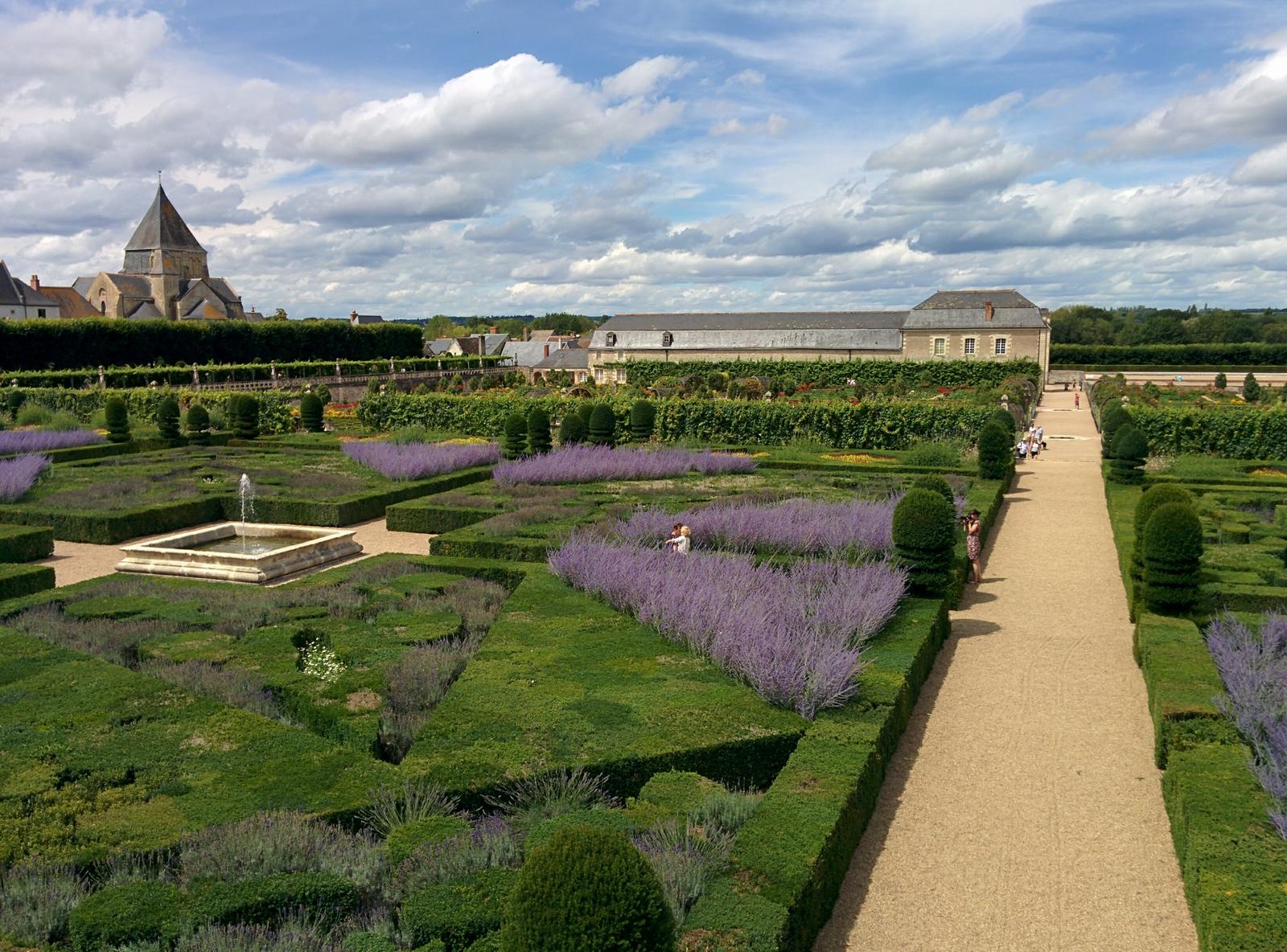 Villandry Chateau purple