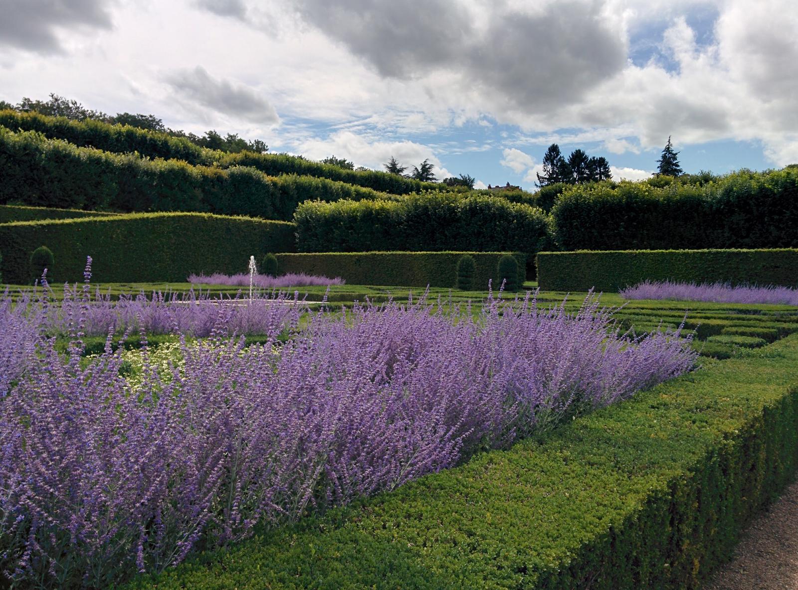 Villandry Chateau purple