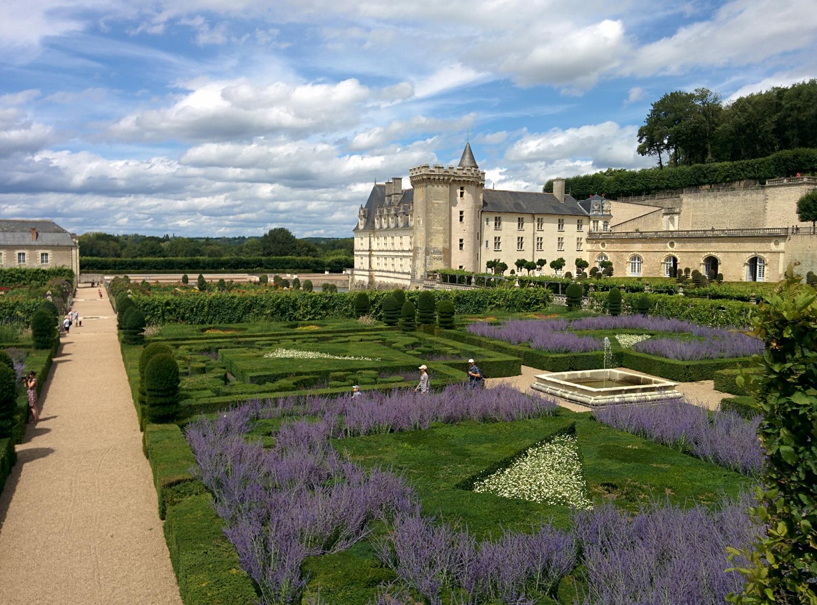 Villandry Chateau purple