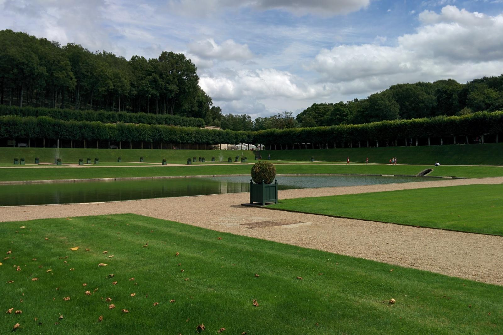 Villandry Chateau grass