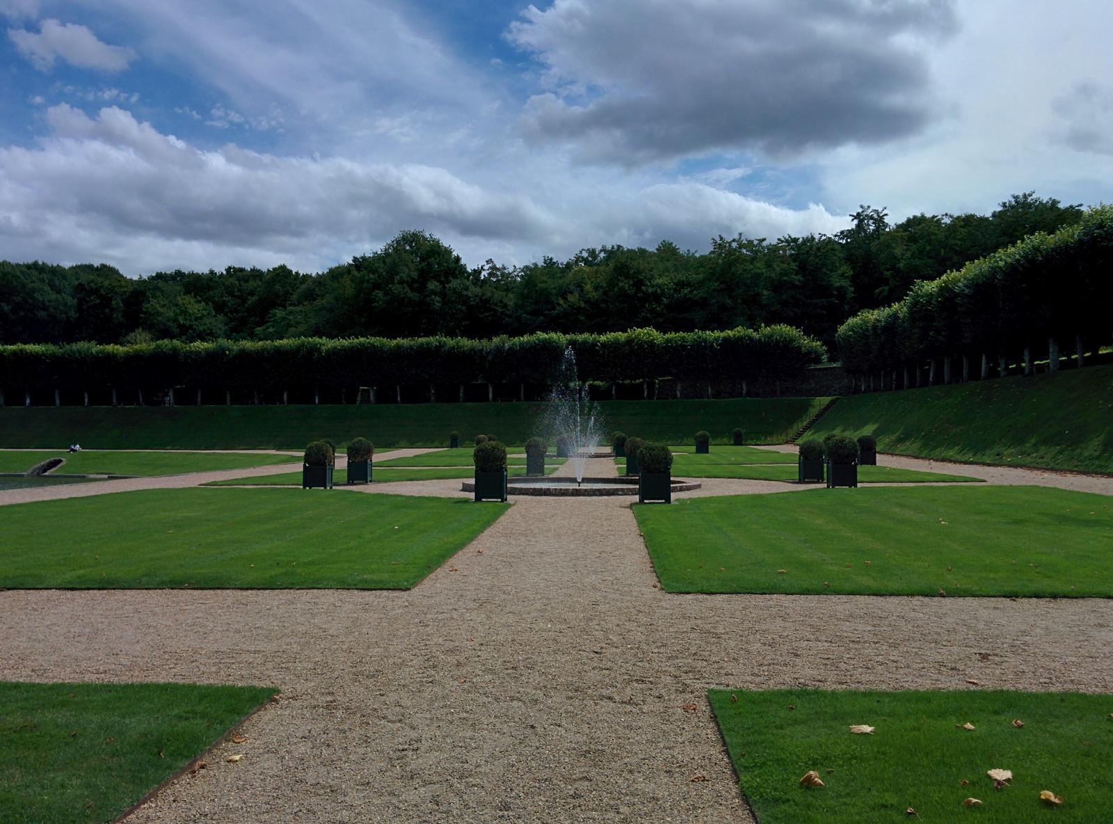 Villandry Chateau grass